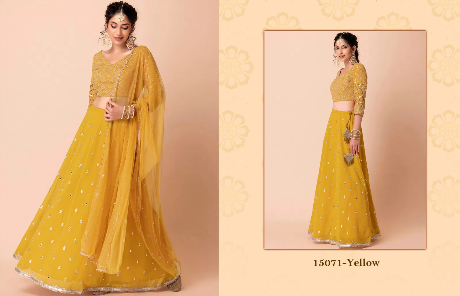 Zeel Clothing Vol 27 Georgette Lehenga Choli Bulk Orders In India